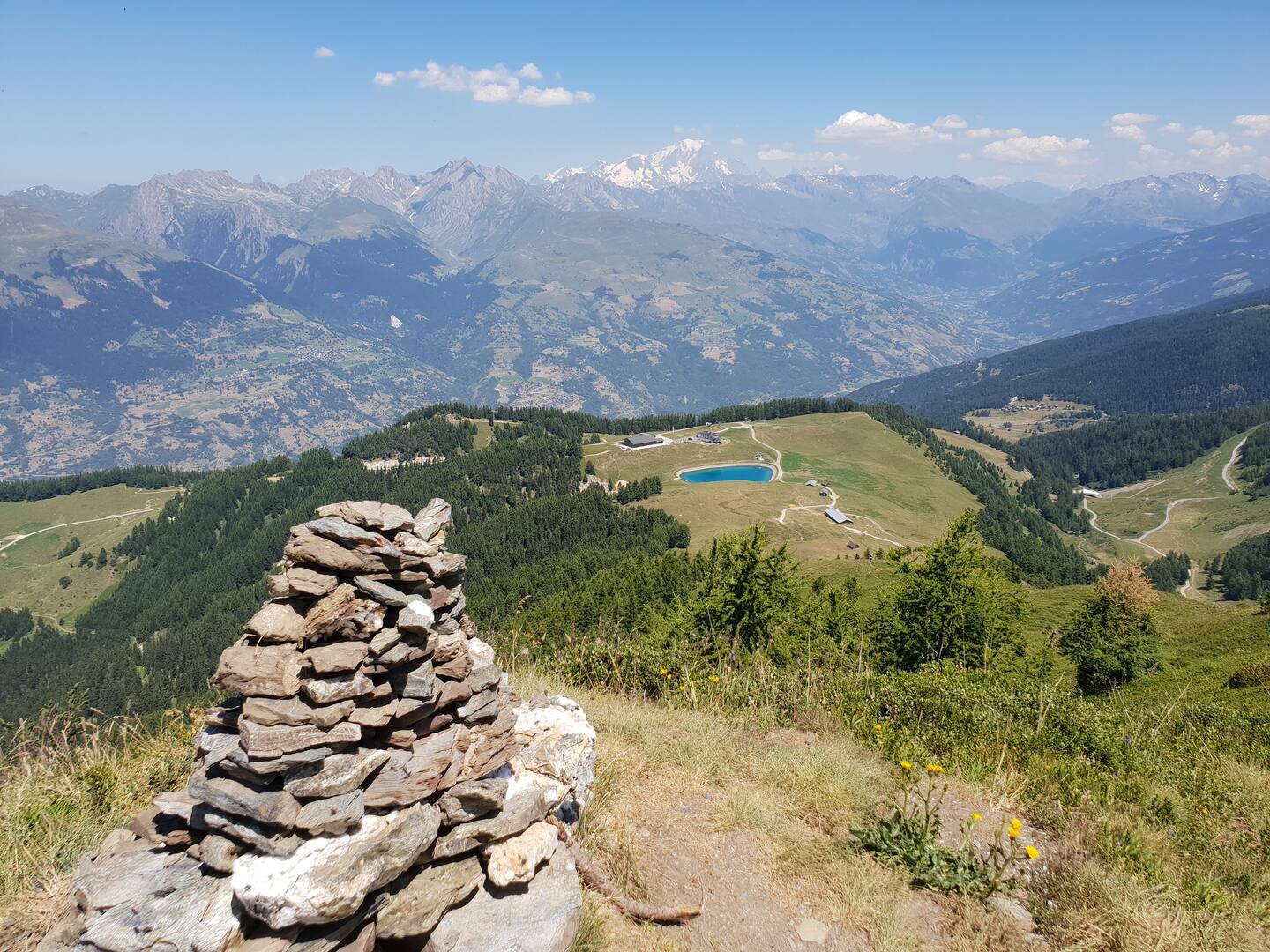 Unique rock formations in the region